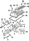 07-12-9-905-423 Bmw 07129905423 Genuine Oem