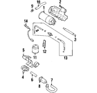 0k2nb-1397y Kia Genuine Oem Drain Hose