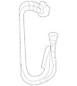 10337583 Gm Chevrolet Cadillac Genuine Return Pipe