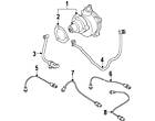 11-66-7-525-815 Bmw Genuine Oem Vacuum Pump Gasket