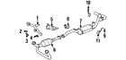 11589264 Gmc Genuine Oem Front Pipe Stud