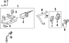 13502903 Gmc Genuine Oem Pressure Sensor