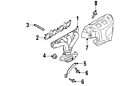 14064-jd00a Nissan Genuine Oem Exhaust Manifold Stud