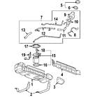 16238399 Gmc Genuine Oem Pressure Sensor