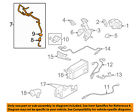 1632a297 Mitsubishi Oem Lancer Emission Tube Assembly