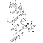 16590-jc21a Nissan Genuine Oem Manifold Cover