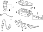 17011-tk8-a01 Honda 17011tk8a01 Genuine Oem