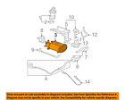 17011s5aa30 Honda Oem Canister Fuel Gas Emission