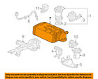 17011s84a00 Honda Canister Fuel Gas Emission