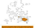 17011-sdc-l00 17011sdcl00 Honda Oem Accord Vapor Canister Fuel Gas Emission