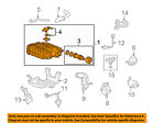 17011ta0l01 Honda Oem 09-12 Accord-vapor
