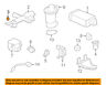 17322s84a00 Honda Oem Canister Cushion