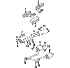 18-10-7-502-346 Bmw Genuine Oem Manifold Gasket