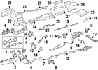 203-490-06-41 Genuine Oem Muffler Pipe Clamp