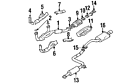 20691-38u00 Nissan Genuine Oem Front Pipe Gasket