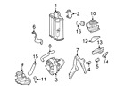 221-470-06-59 Mercedes-benz Genuine Vapor Canister