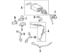 23820-0p021 Toyota Genuine Oem Vapor Hose 23820-0p021 Toyota Genuine Oem Vapor Hose