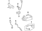 25860-0s020 Toyota Genuine Oem Vacuum Regulator