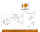 258600v140 Toyota Oem Valve
