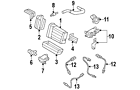 26740-2g000 Kia Genuine Oem Pcv Valve