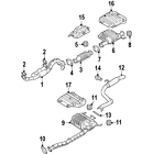 28764-34150 Kia Genuine Oem Front Pipe Gasket 28764-34150 Kia Genuine Oem Front Pipe Gasket