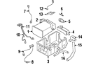 31173-3e330 Kia Genuine Oem Vapor Hose 31173-3e330 Kia Genuine Oem Vapor Hose