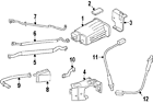 31425-1m650 Kia Genuine Oem Vapor Canister Lower Bracket