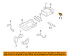 31430-29200 3143029200 Hyundai Oem Tiburon Vapor Canister Check Valve