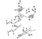 4f0-253-115-a Audi Genuine Oem Converter Pipe Gasket 4f0-253-115-a Audi Genuine Oem Converter Pipe Gasket