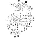 52126-48030 Lexus Genuine Oem Mount Bracket