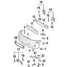 52144-52120 Scion Genuine Oem Mount Bracket