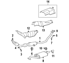 58327-02051 Toyota 5832702051 Genuine Oem