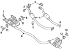 68056529-aa Dodge Genuine Oem Converter Pipe Seal 68056529-aa Dodge Genuine Oem Converter Pipe Seal