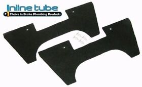Inl11236 70 71 72 Pontiac Gto Lemans Gt Rear Valance Splitter Exhaust Splash Shields
