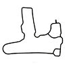 72417 Pcv Valve Gasket 019826229007