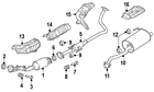 74758-3ba0a Nissan 747583ba0a Genuine Oem