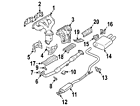 74762-8j000 Nissan Genuine Oem Heat Shield