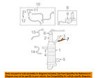 7b0201983a Volkswagen Vw Oem Routan Hose