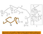 7p6133798j Volkswagen Vw Oem Touareg Hose