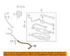 7r3z9g271b Ford Oem Mustang Emission Hose 7r3z9g271b Ford Oem Mustang Emission Hose