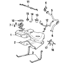 7u5z-9c915-e Ford Mercury Genuine Oem Vapor Valve