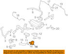 S80-vapor 8653857 Volvo Oem Canister Purge Valve