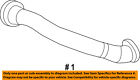 8c3z6a664b Ford Oem Super Duty Emission Tube Assembly 8c3z6a664b Ford Oem Super Duty Emission Tube Assembly