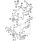8r0-906-617 Audi Genuine Oem Mount Bracket