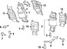 90065-pg6-000 Honda Genuine Oem Catalytic Cnvrtr Stud