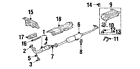 90115-659-003 Honda Acura Genuine Oem Muffler Nut 90115-659-003 Honda Acura Genuine Oem Muffler Nut