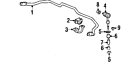 90212-sa5-003 Honda Acura Genuine Oem Stabilizer Link Nut 90212-sa5-003 Honda Acura Genuine Oem Stabilizer Link Nut
