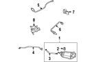 90910-af005 Toyota Genuine Oem Detection Pump 90910-af005 Toyota Genuine Oem Detection Pump