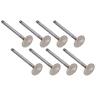 9108746 Speedway Motors Super Duty Steel Exhaust Valves Inch Length Set