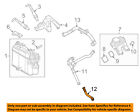 97011015772 Porsche Oem Panamera Hose